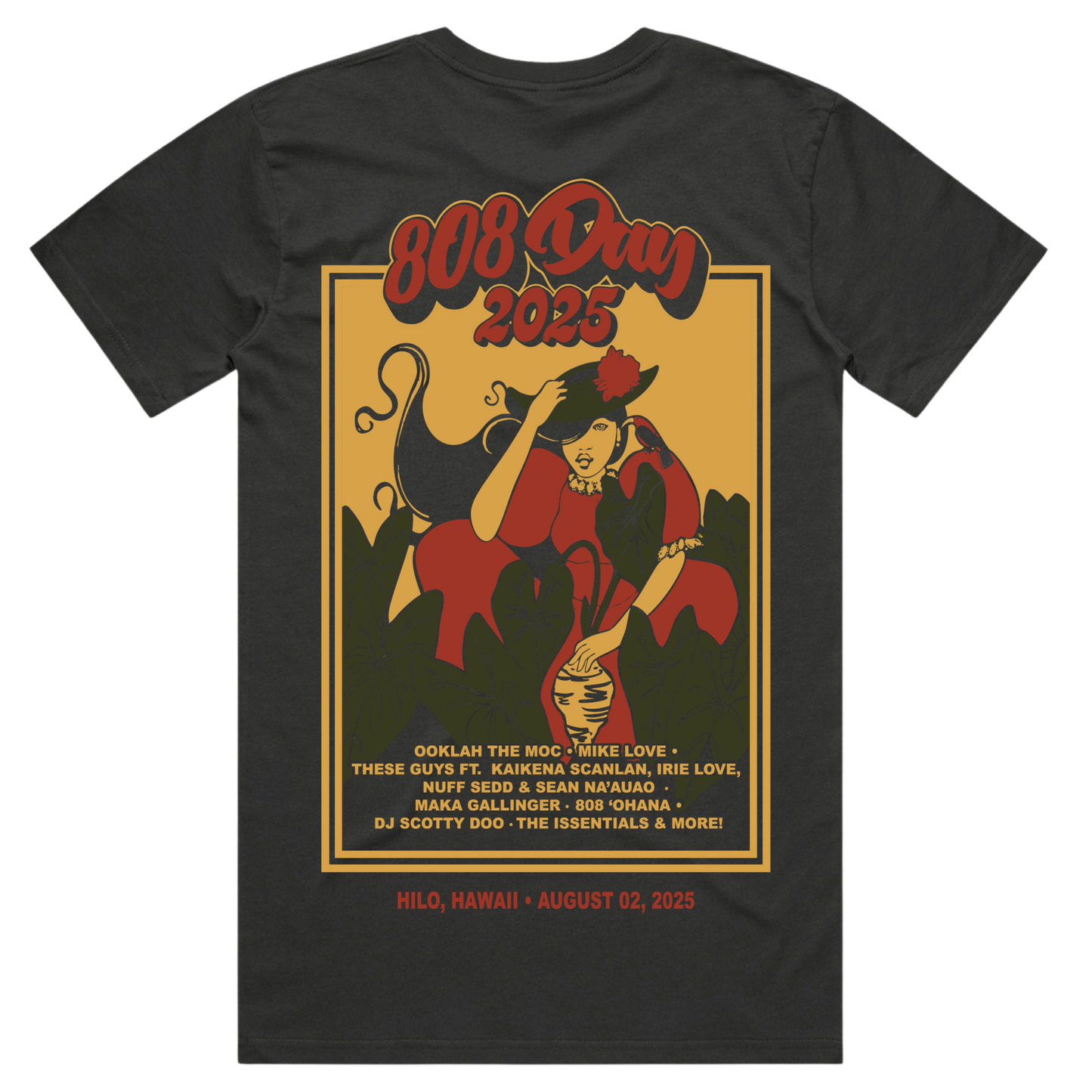 808 Day 2025 T-shirt - Coal