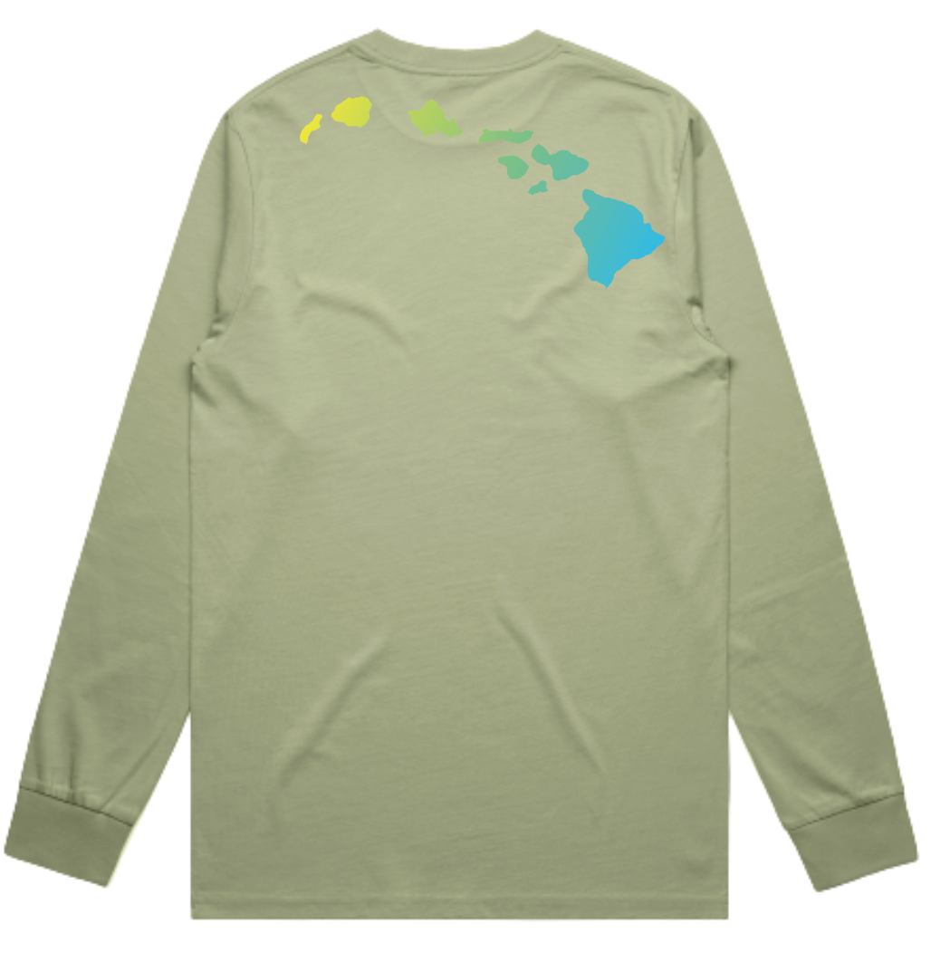 GO BIG Longsleeve Tee - Pistachio