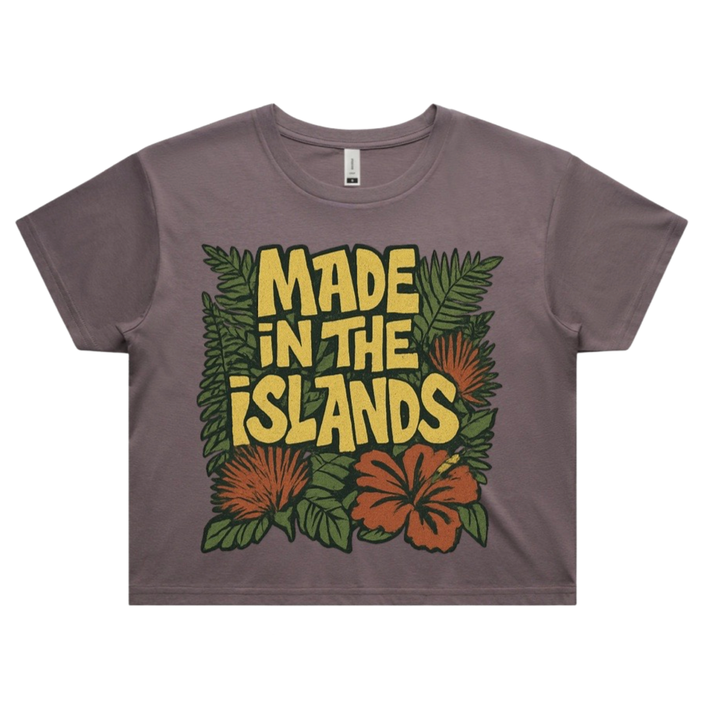 Irie Love x BIG Made in Hawaii - Mauve Crop Top