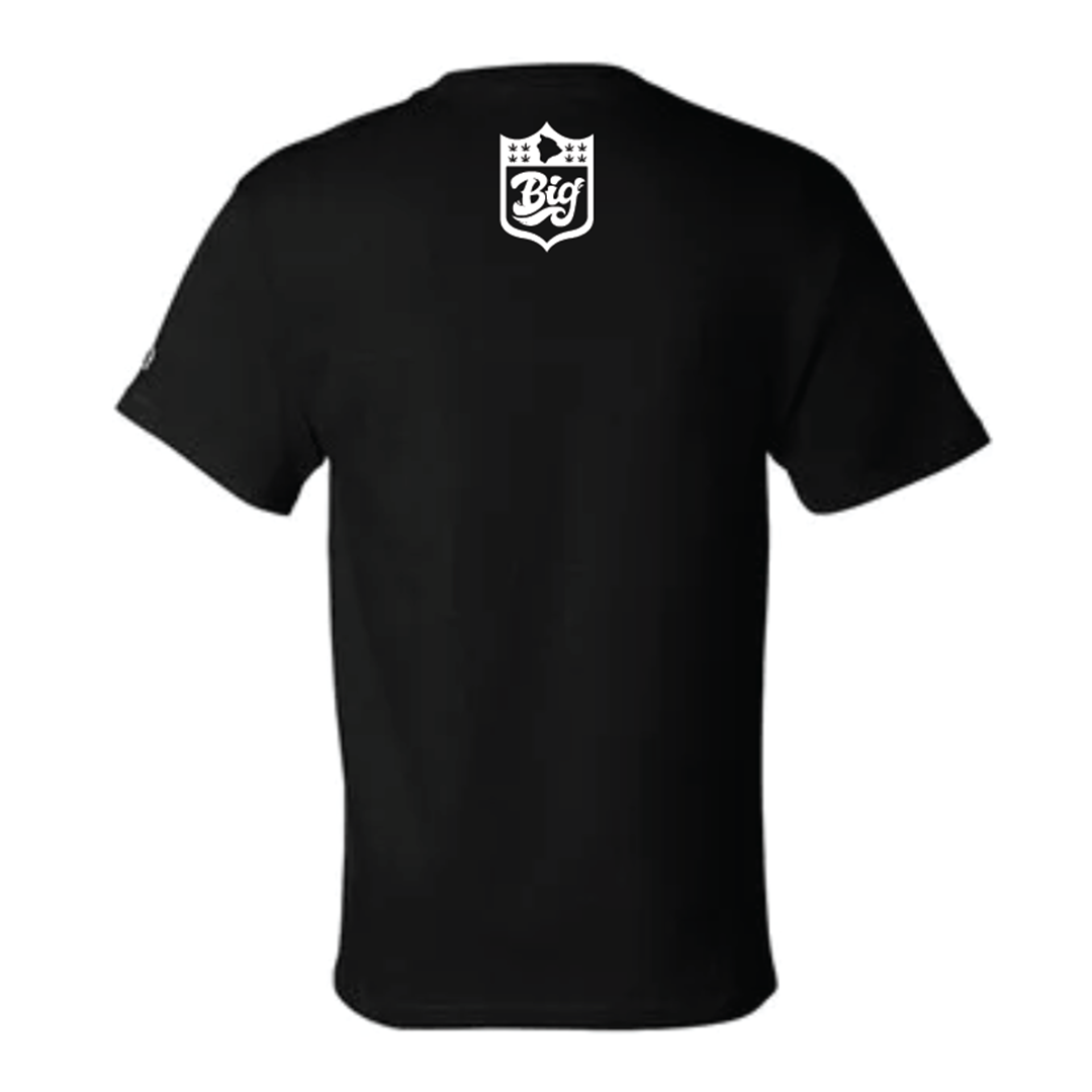 Black & Green Classic BIG Tee