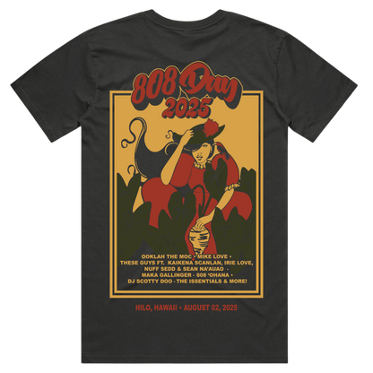 808 Day 2025 T-shirt - Coal