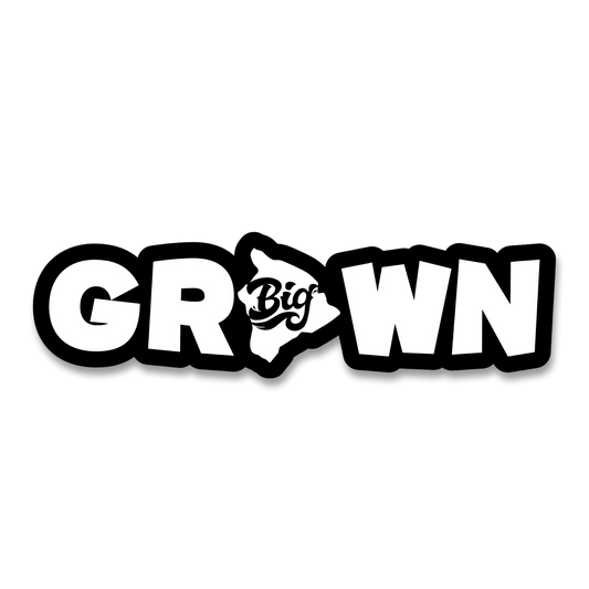 GROWN Big Island Grown Hawaii Island Sticker