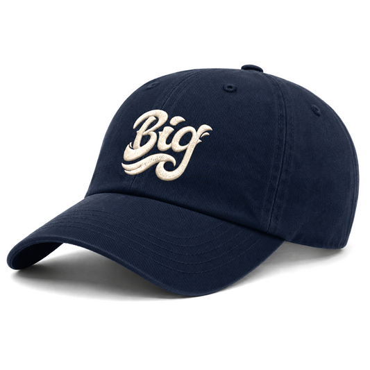 BIG Dad Cap - Navy/Beige