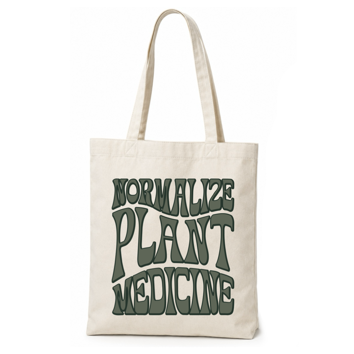 Normalize Plant Medicine Tote - Olive