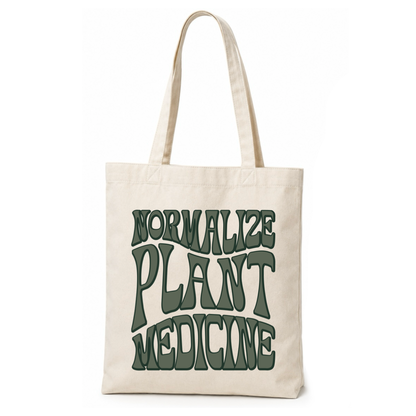 Normalize Plant Medicine Tote - Olive