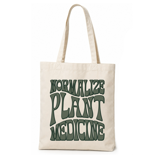 Normalize Plant Medicine Tote - Olive