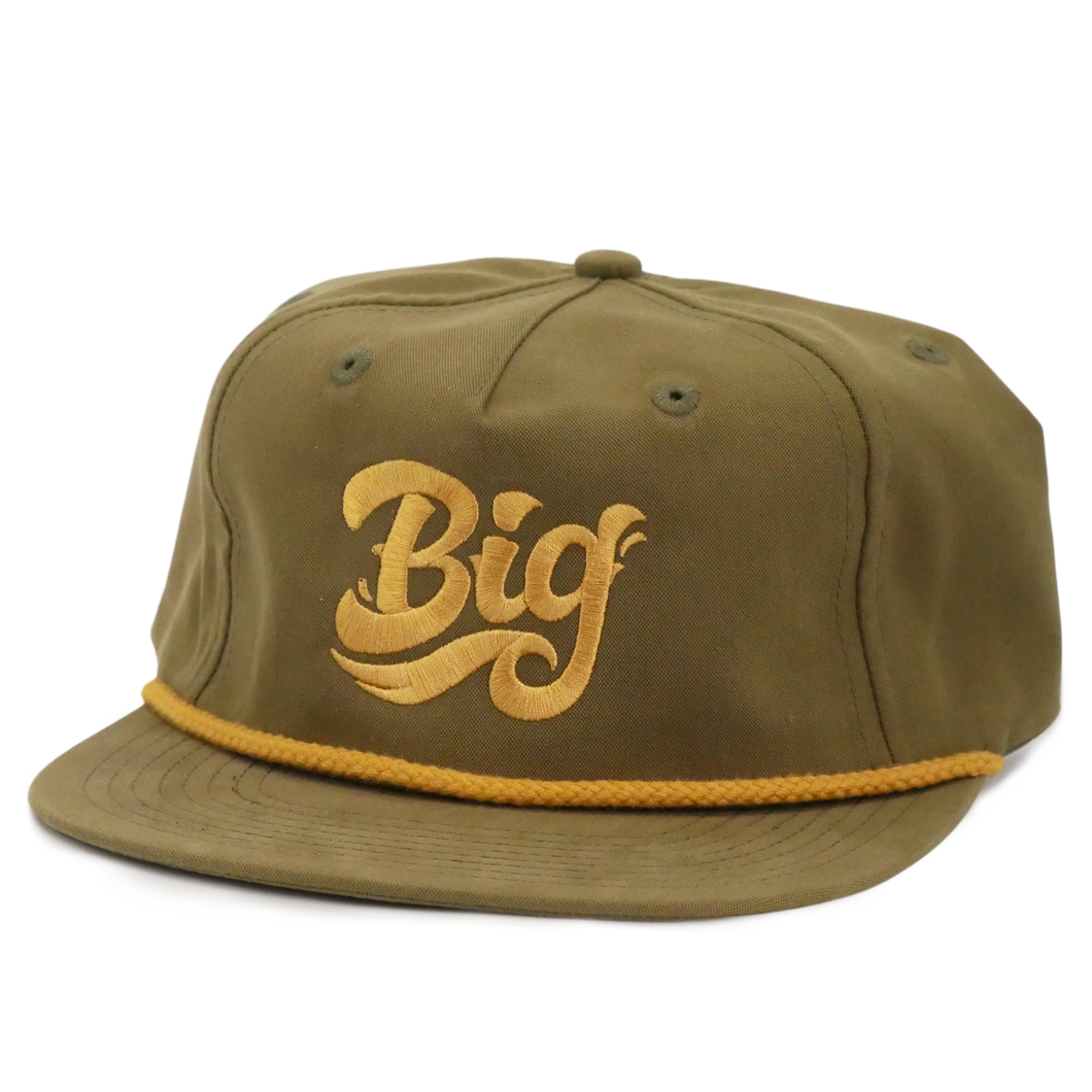 BIG Captain's Hat - Gold & Green