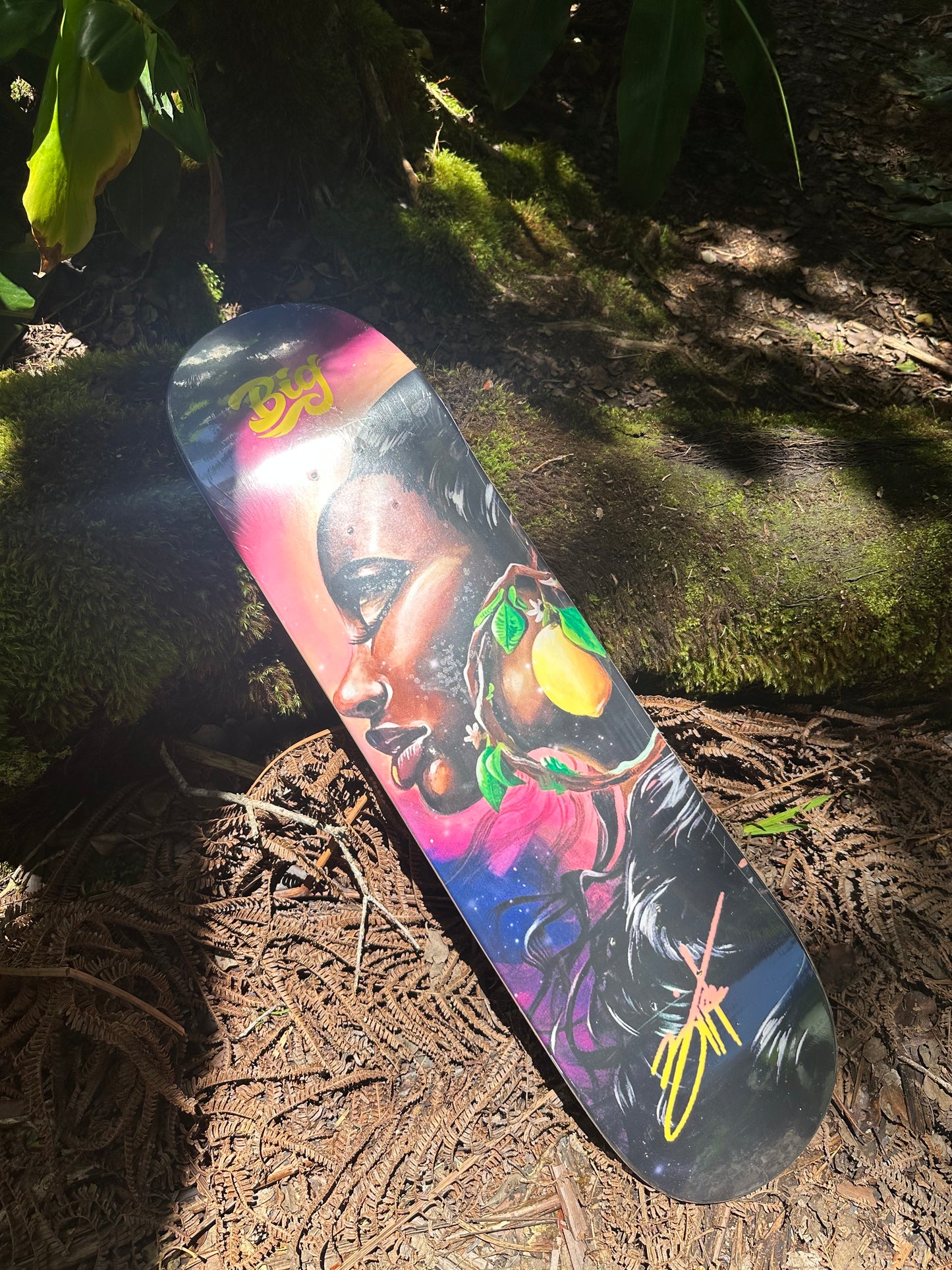 Golden Lemons Cultivating Art Skate Deck (Pre-Order)