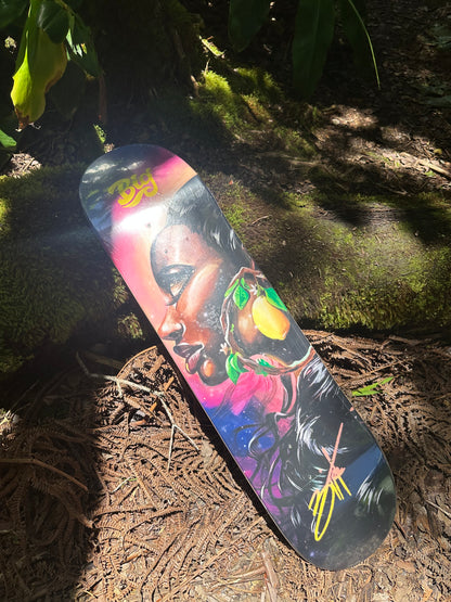 Golden Lemons Cultivating Art Skate Deck (Pre-Order)