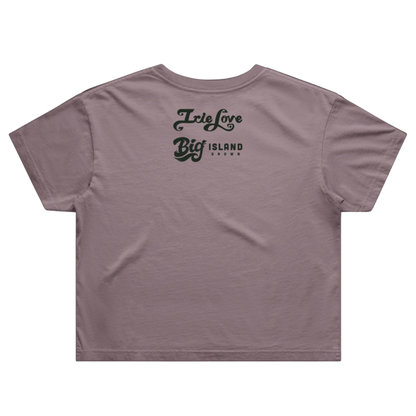 Irie Love x BIG Made in Hawaii - Mauve Crop Top