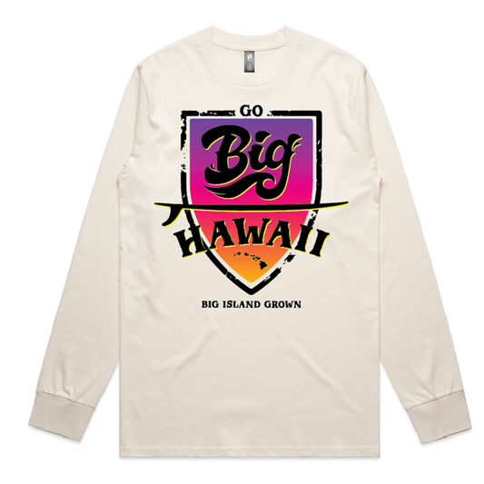 Go Big Tee - Long Sleeve - Ecru