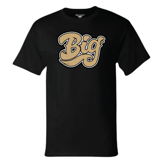 White & Gold Classic BIG Tee