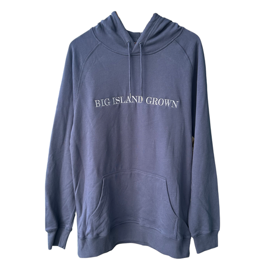 Big Island Grown Hoodie - Petrol Blue